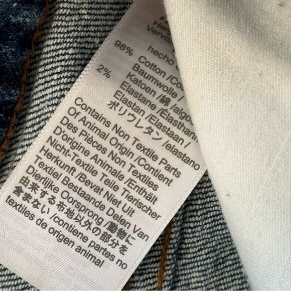 Madewell Classic Straight Jeans in Cristoforo Wash: Selvedge Edition Women’s 24 - Picture 10 of 12